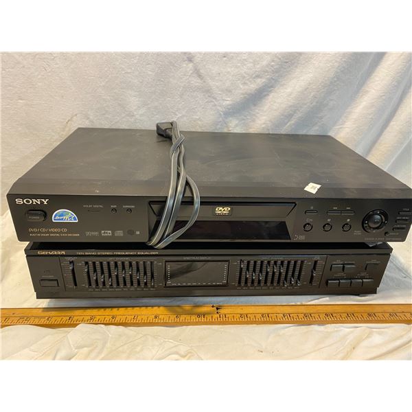 DVD/CD and  equilzer