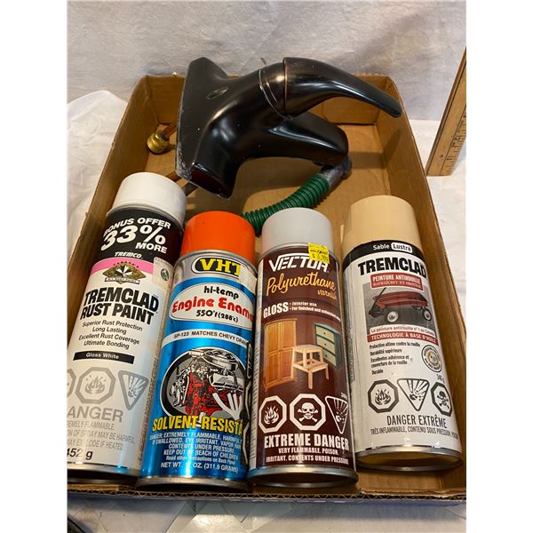 Tap and spray paints