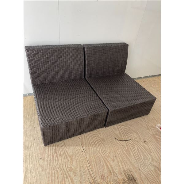 Outdoor patio chairs and new cushions