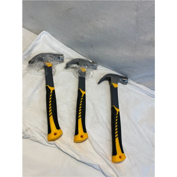 3 hammers