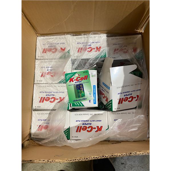 Case of 9v batteries