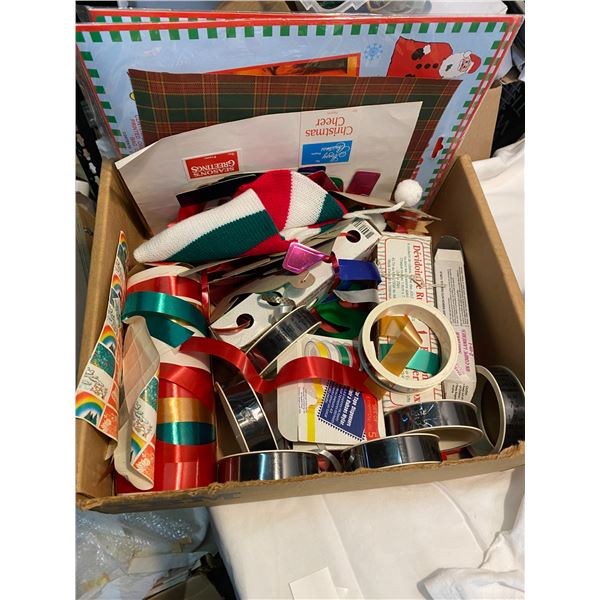 Christmas ribbon and other