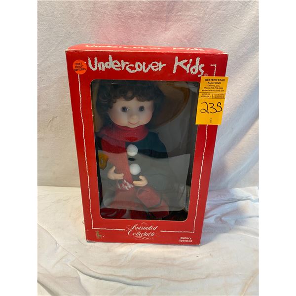 Battery operated animated collectible