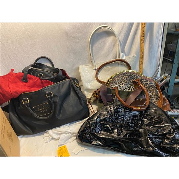 Lot of handbags