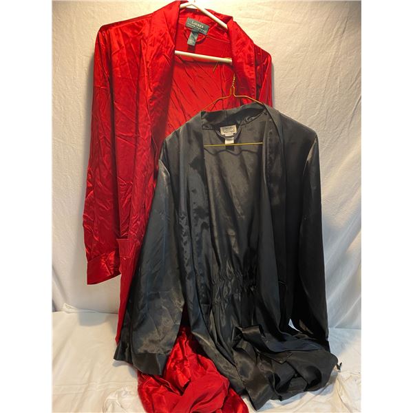 Silk robe and other robe