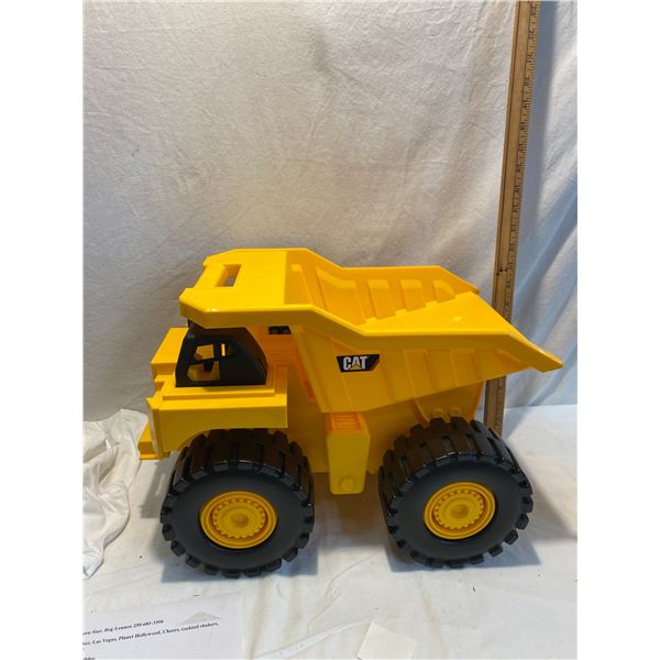 Plastic CAT dump truck