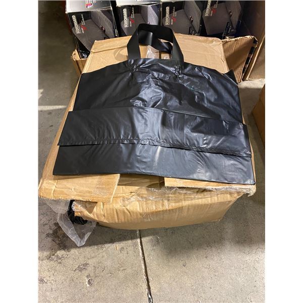 Case black bags with handles 2 cases