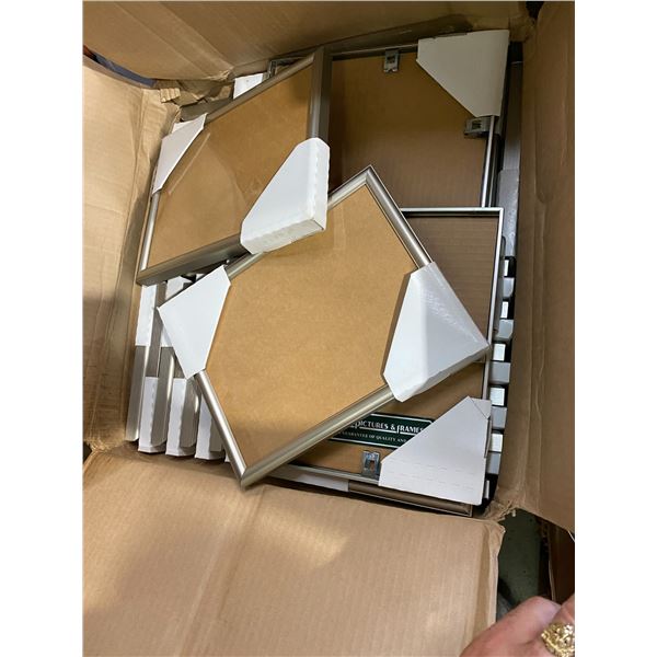 50. 8 1/2 x  11 frames 2 cases so 50 in each case