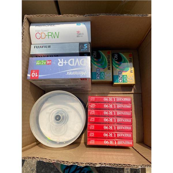 New cassettes and other items