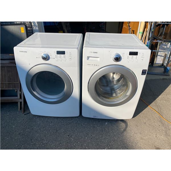 Samsung washer and dryer
