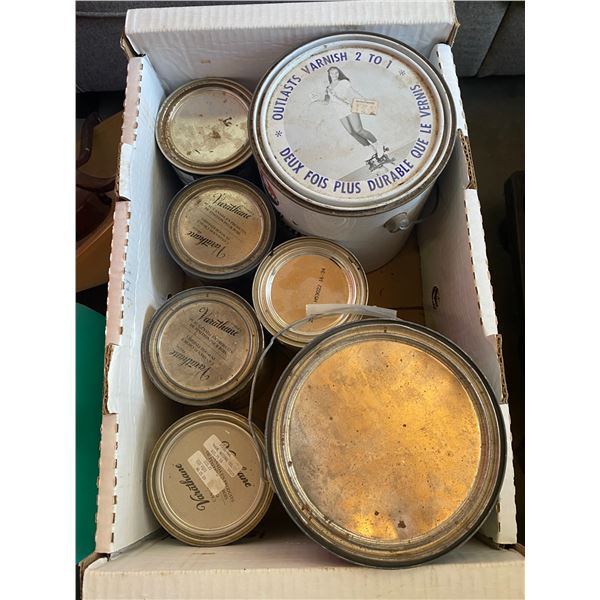 Assorted varathane etc