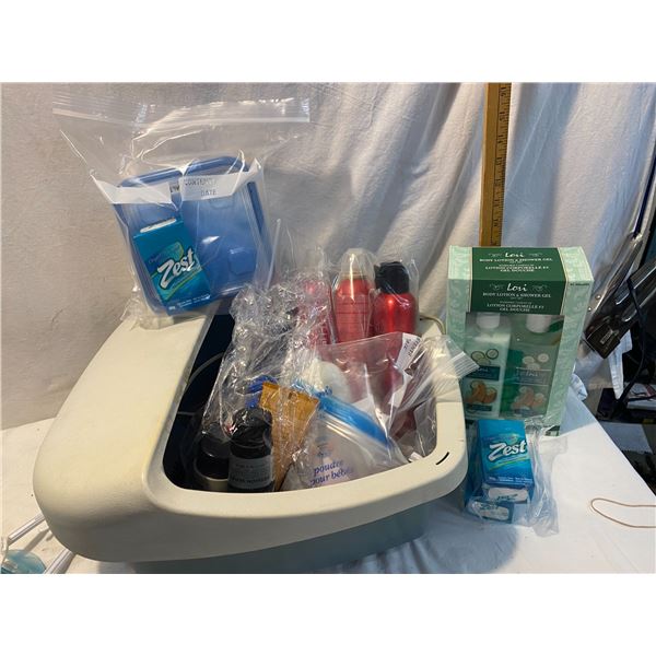 Foot spa, soaps,hair care