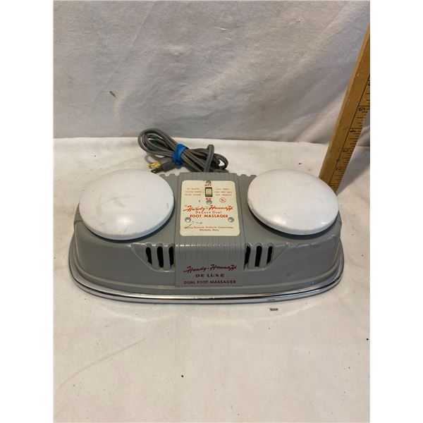 Vintage foot massager