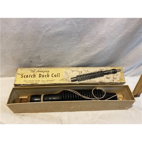 Scotch duck call