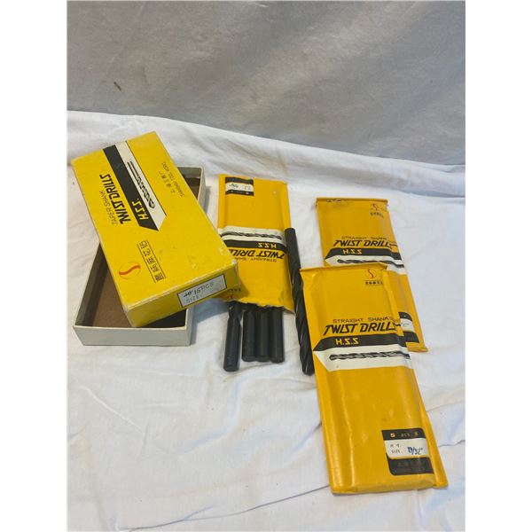 Taper shank twist drills