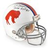 Image 1 : NFL Licensed Buffalo Bills Pro Helmet, Hand-Autographed by O.J. Simpson with Letter of Authenticity