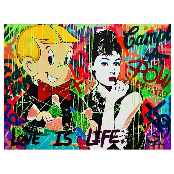 Nastya Rovenskaya- Mixed Media "Forever Young"