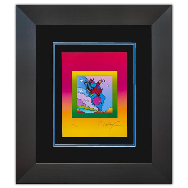 Peter Max- Original Lithograph "Woodstock Profile on Blends"