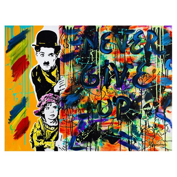 Nastya Rovenskaya- Mixed Media "Hide & Seek"