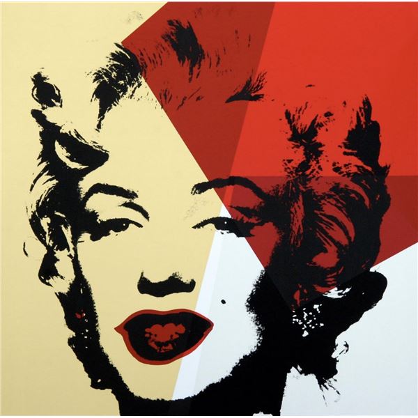 Andy Warhol- Silk Screen "Golden Marilyn 11.42"