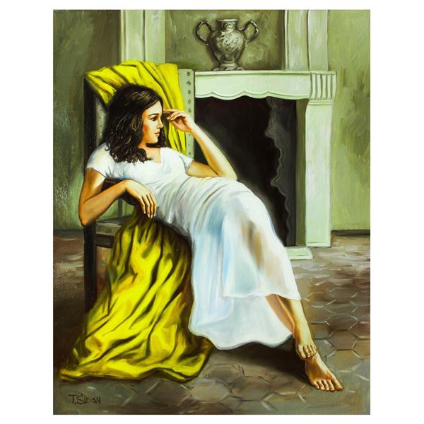 Taras Sidan- Original Oil on Canvas "After Long Days"