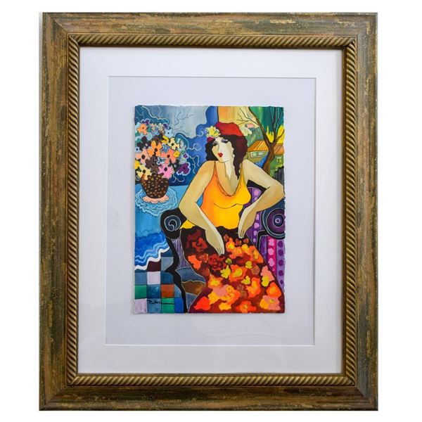 Patricia Govezensky- Original Watercolor "Julie"