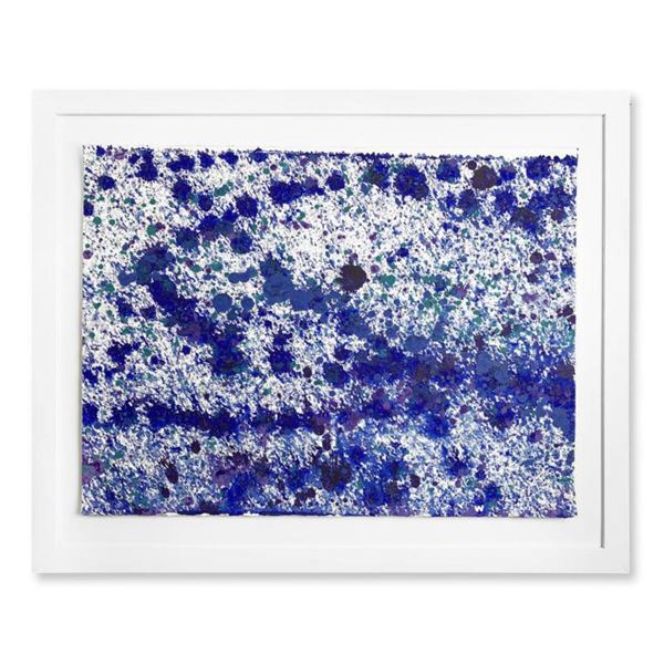 Wyland, "Splash 93" Framed Original Watercolor Painting, Hand Signed with Letter of Authenticity.