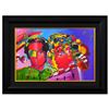Image 1 : Peter Max- Original Mixed Media "Zero in Love"