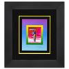 Image 1 : Peter Max- Original Lithograph "Sage with Umbrella and Cane on Blends"