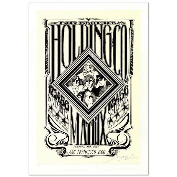 Stanley Mouse (b. 1940)- Hand Pulled Original Lithograph "Matrix"