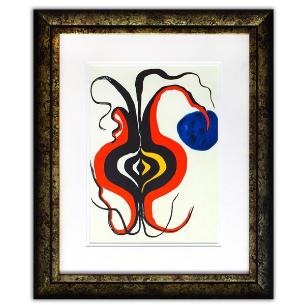 Alexander Calder- Lithograph "DLM156 - Bulbe"