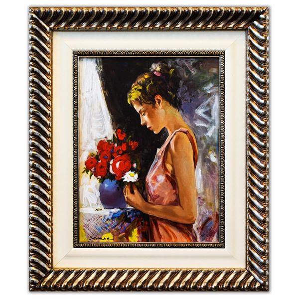 Igor Semeko- Hand Embellished Giclee on Canvas "Blessings"