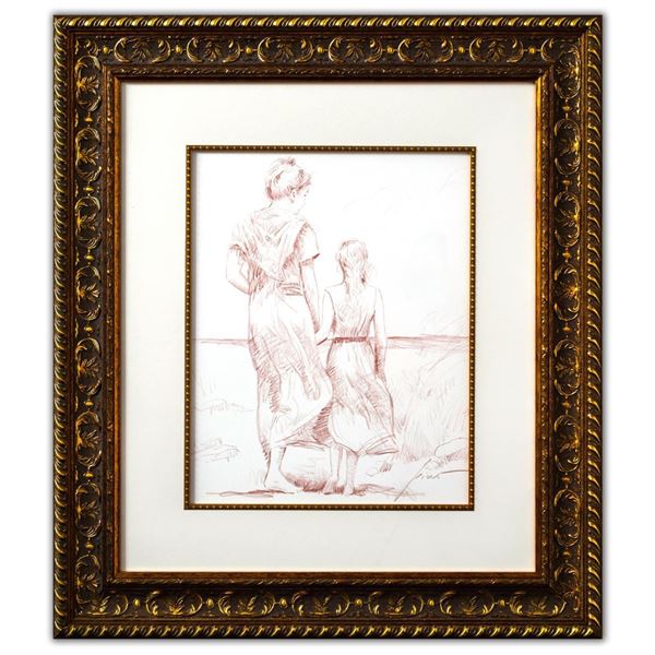 Pino (1939-2010)- Original Drawing on Paper "Untitled"