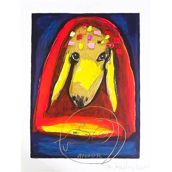 Menashe Kadishman- Original Serigraph "Untitled"