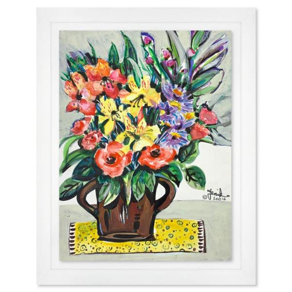 Jenik Cook, Framed Original Acrylic Painting, Hand Signed, Letter of Authenticity.