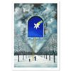 Image 1 : Rafal Olbinski- Hand Pulled Original Lithograph "Magical Transparency of Time"