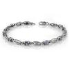Image 1 : BRACELET 2.0ctw ACA CERTIFIED RARE TANZANITE WHITE GOLD