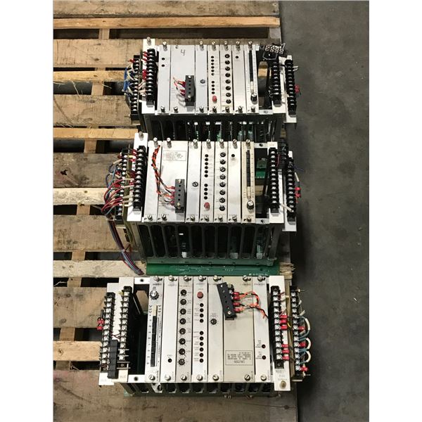 LOT OF (3) RELIANCE ELECTRIC MODULES *PART #'S PICTURED*