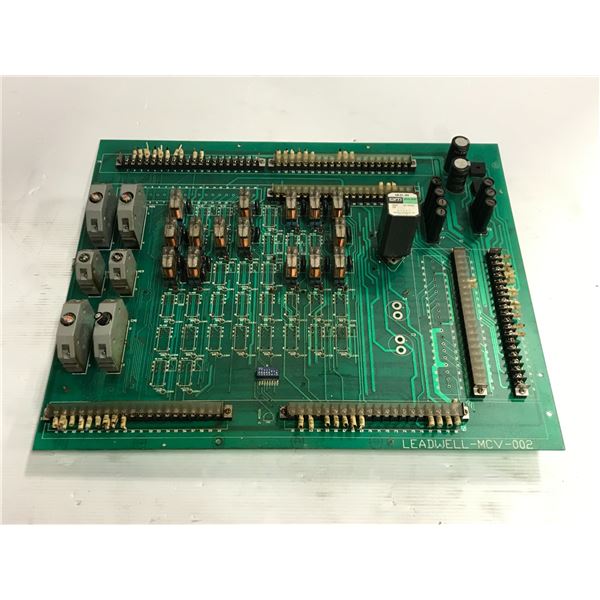 LEADWELL-MCV-002 CIRCUIT BOARD