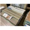 Image 2 : PALLET OF 489.65 SQ FT OF KRONOTEX AMAZONE 10MM GREY HARBOUR OAK GLUELESS LAMINATE FLOORING