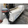Image 2 : AVON ROVER 310 RIB 2.5 PERSON SOLID BOTTOM INFLATABLE BOAT WITH FRONT STORAGE COMPARTMENT,