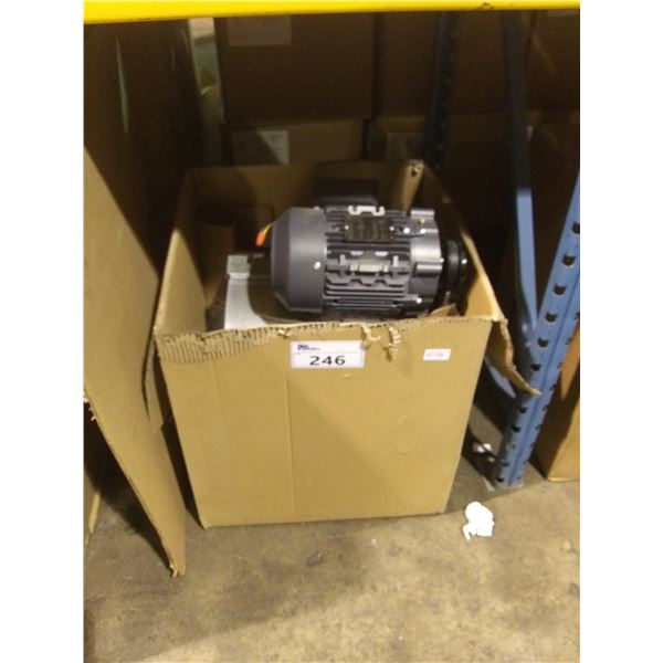 INDUSTRIAL ELECTRIC BLOWER FAN WITH TECHTOP BLA.754D-C 3/4 HP ELECTRIC MOTOR