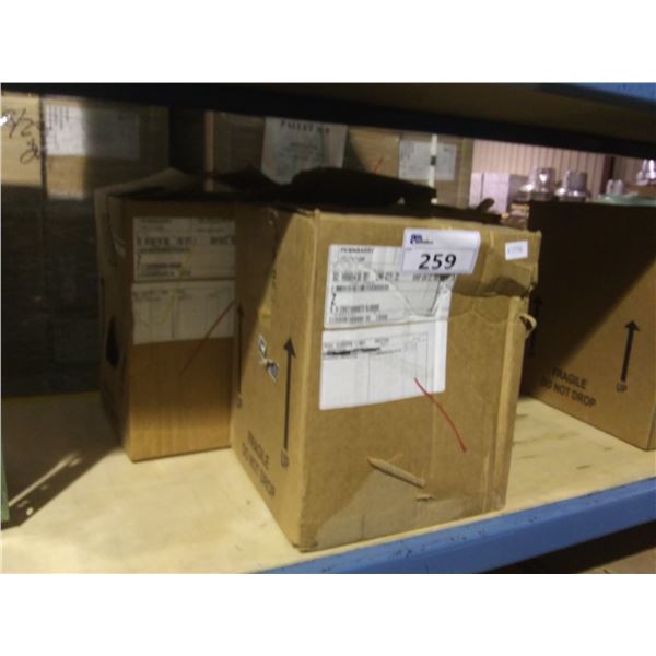 3 BOXES OF ASSORTED DISCHARGE ORIENTATION UNITS