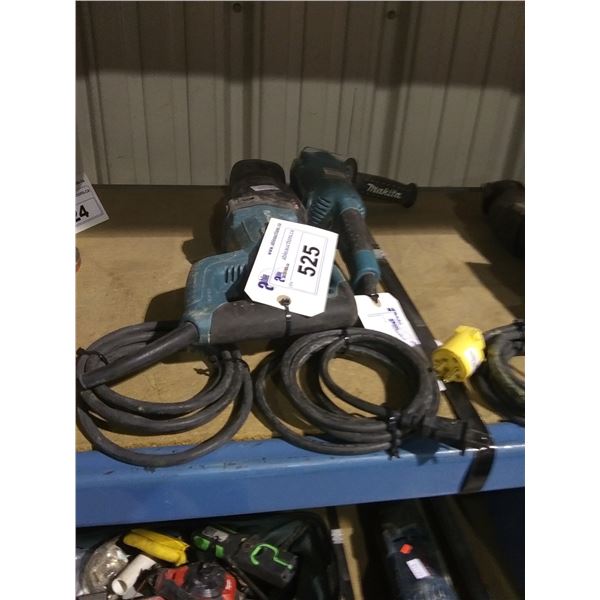 MAKITA HEAVY DUTY ELECTRIC RECIPROCATING SAW & MAKITA INDUSTRIAL ELECTRIC ANGLE GRINDER