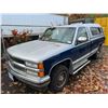 Image 1 : 1994 CHEVROLET SILVERADO 2500, 2DR PU, GREY/BLUE, VIN#1GCFK24K9RE185001