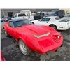 Image 2 : *1976 CHEVROLET CORVETTE STINGRAY, 2DR COUPE, RED, VIN 1Z37L6S427630
