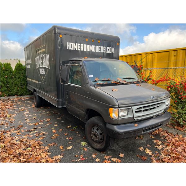 *1999 FORD ECONOLINE, 2DR CARGO VAN, BLACK, VIN # 1FDXE40S4XHA10899
