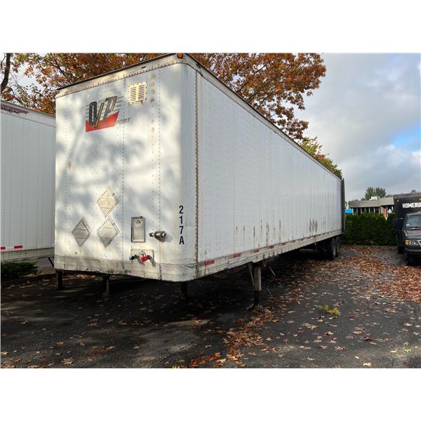 2001 TRAILMOBILE 53FT TRAILER, WHITE, VIN#2MN01JAH911002826