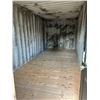Image 2 : 20' YELLOW CONTAINER WITH OFFICE DOOR