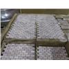 Image 2 : APPROXIMATELY 440 SQ. FT OF CLASSIC BEIGE 12"X12" LIMESTONE MOSAIC SHEET TILES